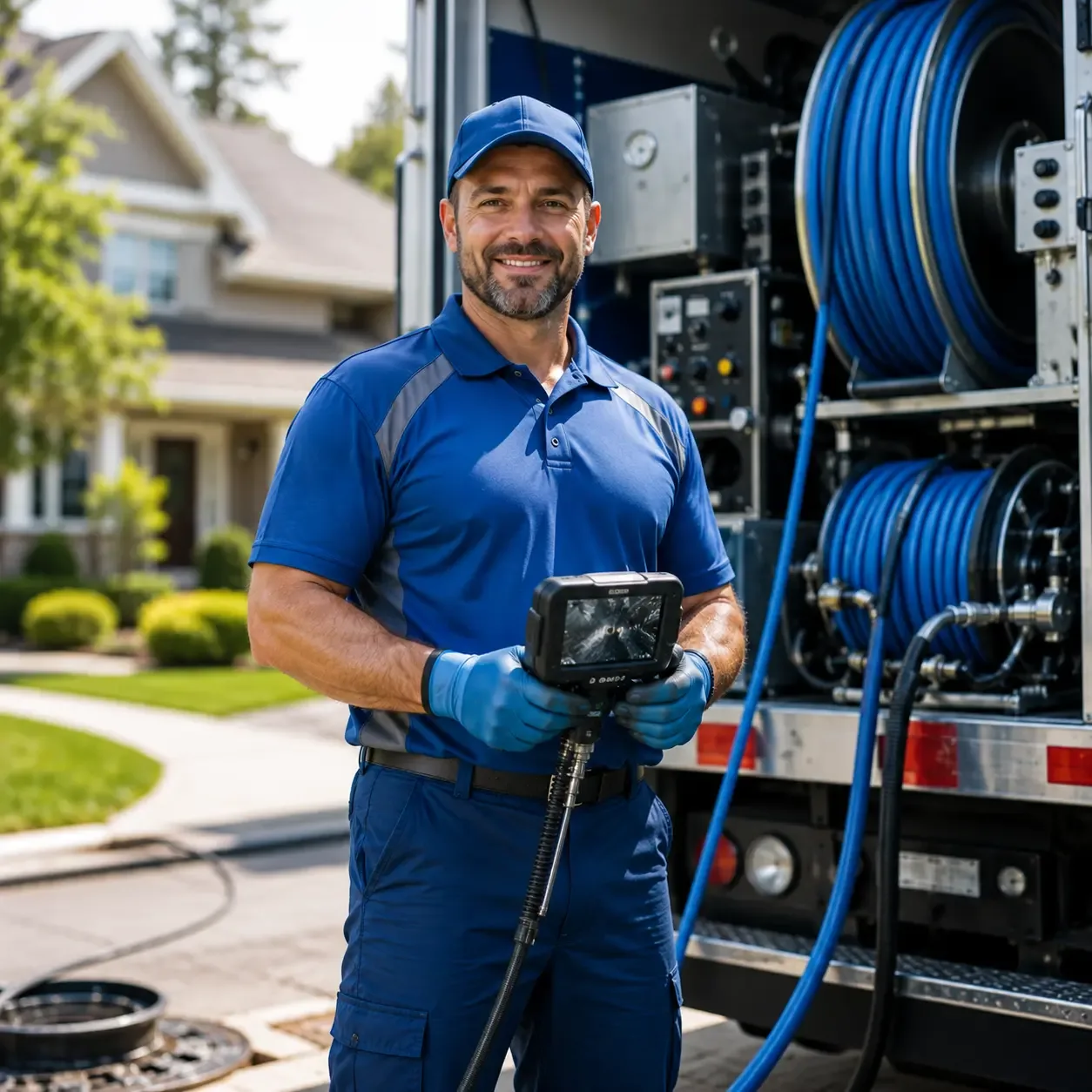 Local outdoor drain cleaning specialists in Llewellyn, PA